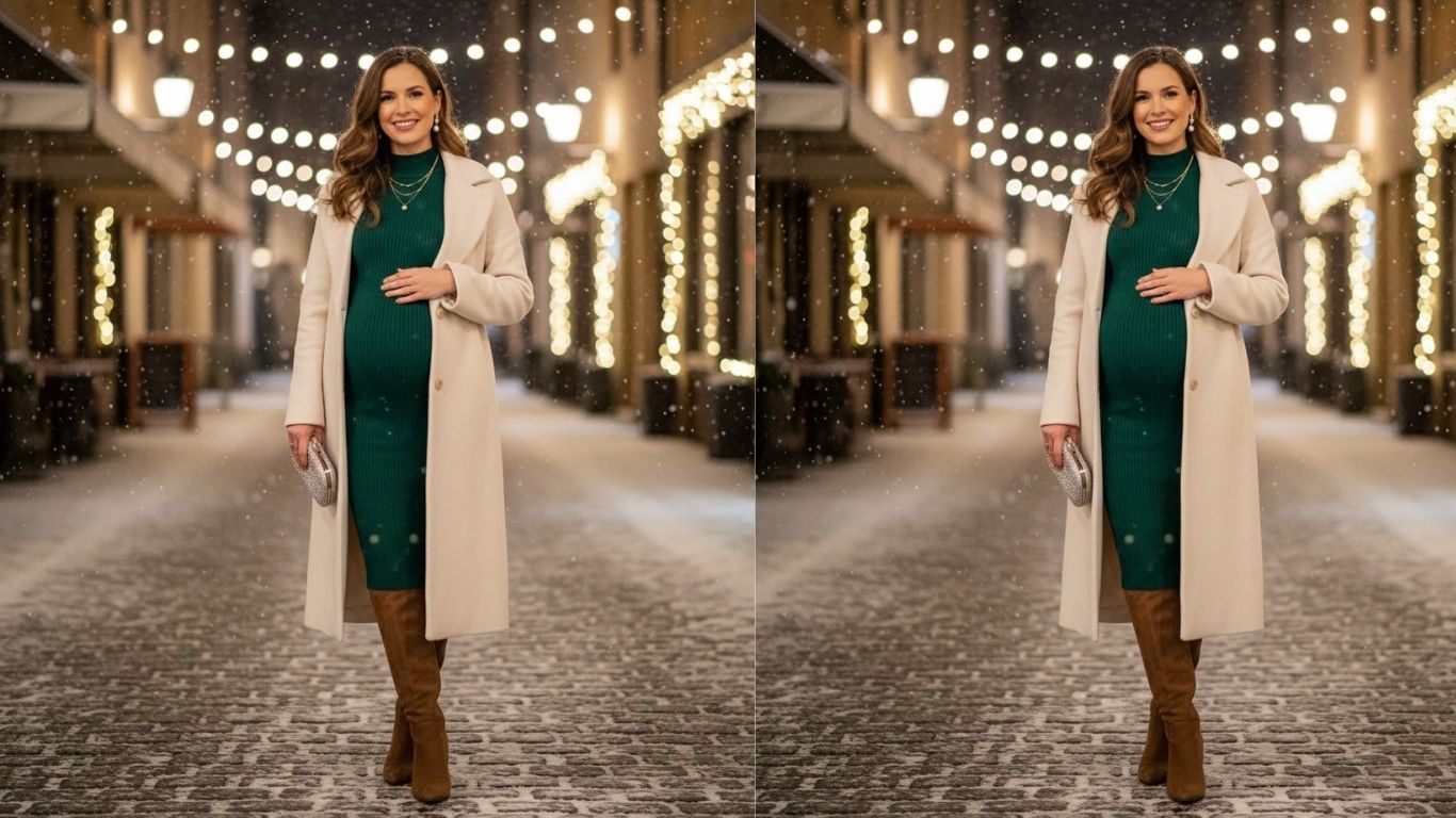 15 Maternity Going Out Outfit Winter: Chic Warm & Comfortable Looks