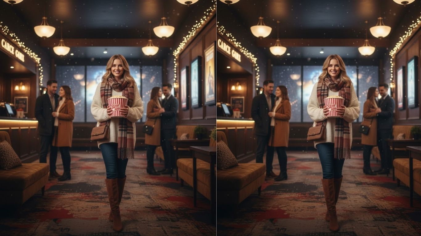 15 Movie Date Night Outfit Winter Cute & Stylish Looks