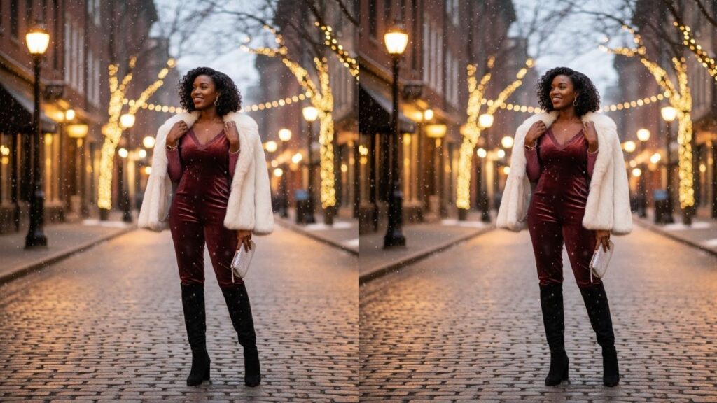 15 Winter Date Night Outfit Black Women
