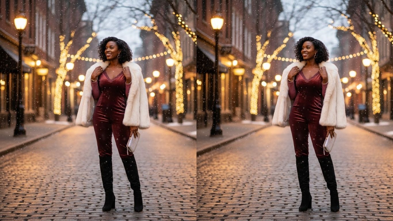 15 Winter Date Night Outfit Black Women: Romantic, Warm & Full of Style