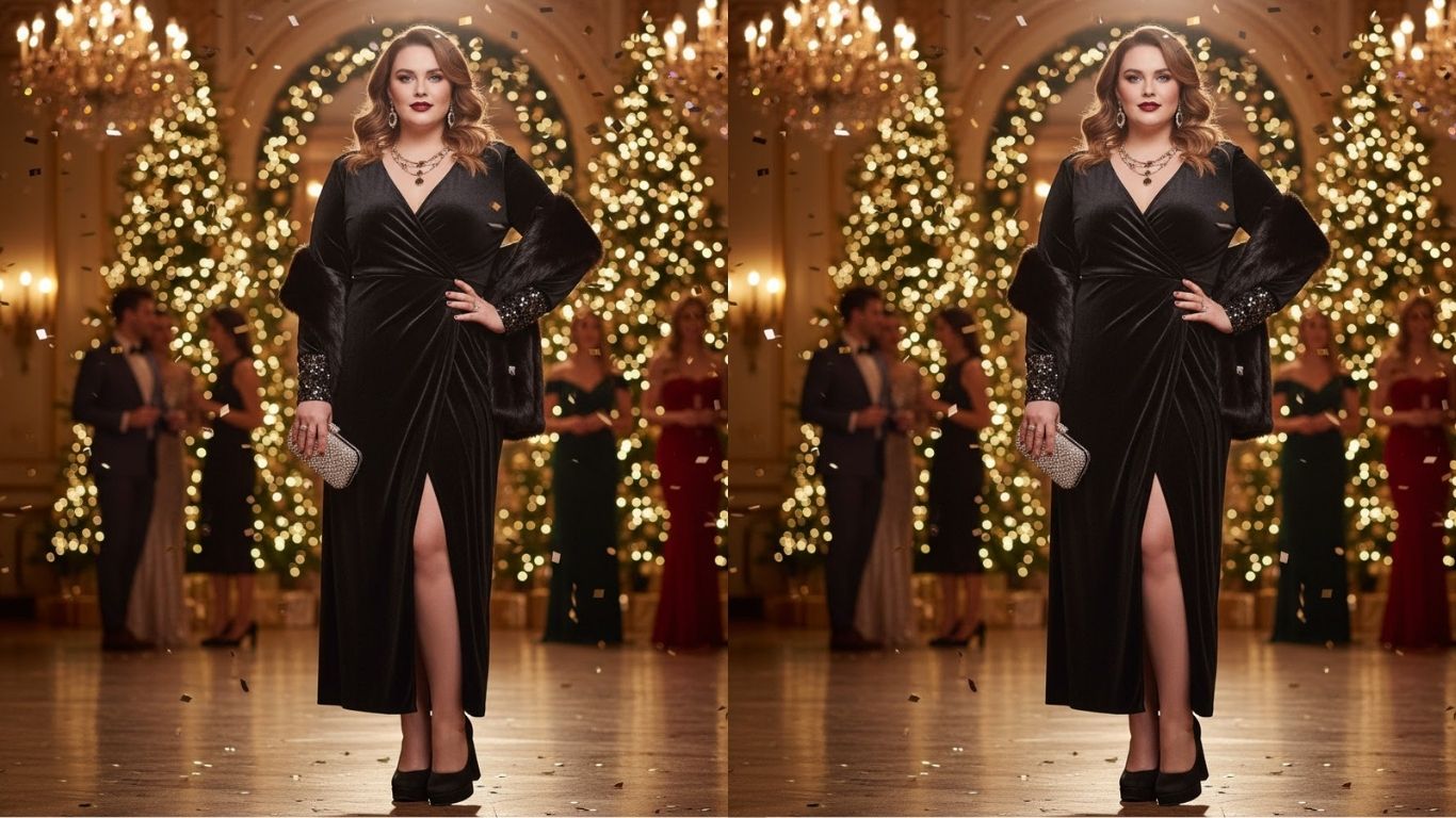 15 Winter Party Outfit Ideas Plus Size: Chic, Confident, and Cozy Looks to Shine All Season