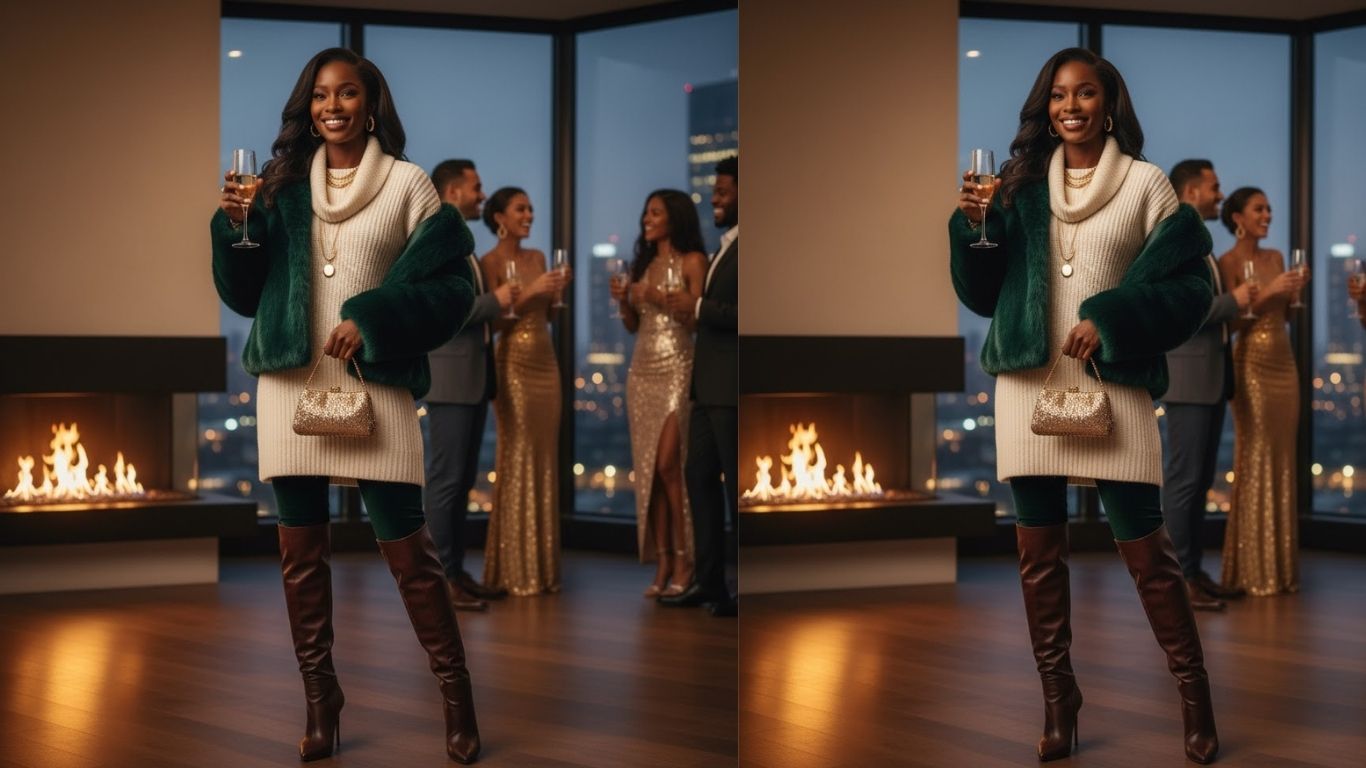 15 Winter Party Outfit Ideas for Black Women: Chic, Cozy, and Stunning Looks
