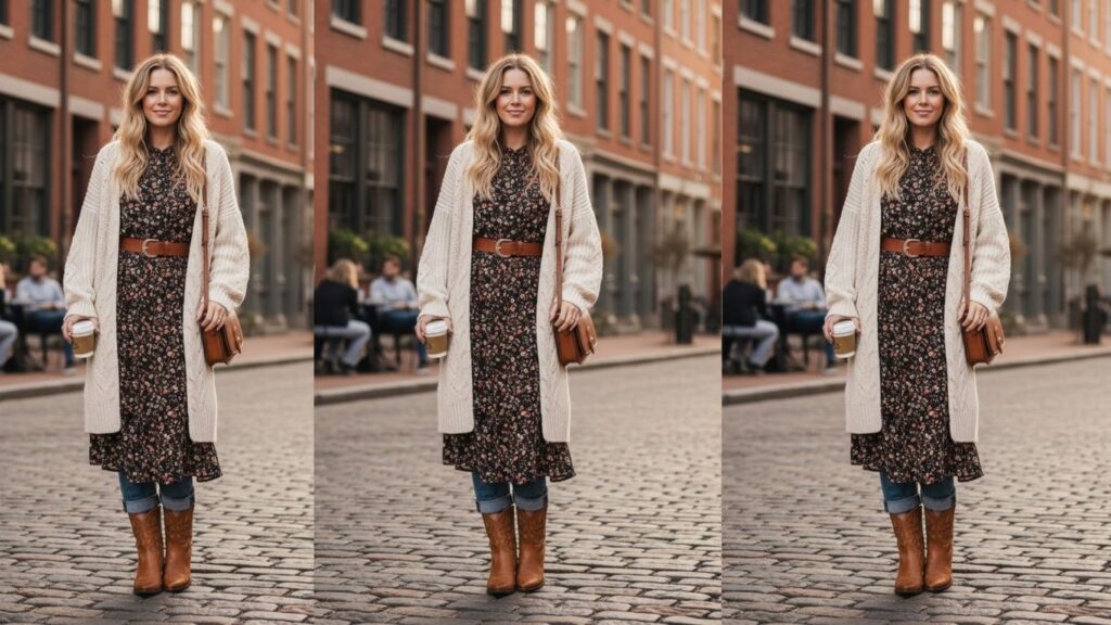 15 Ankle Cowboy Boots Outfit Ideas 