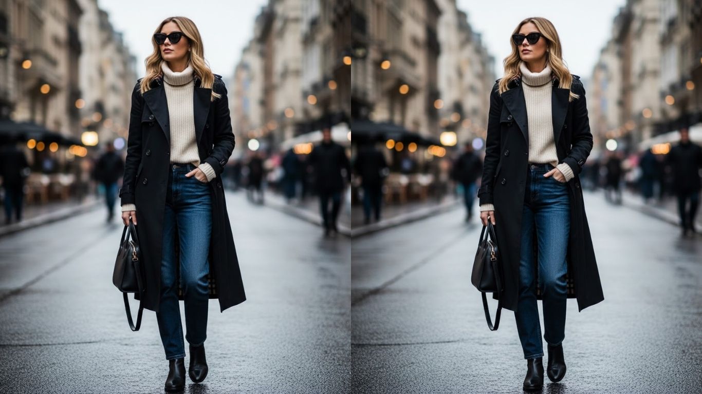 15 Black Burberry Trench Coat Outfit Ideas for Iconic Style