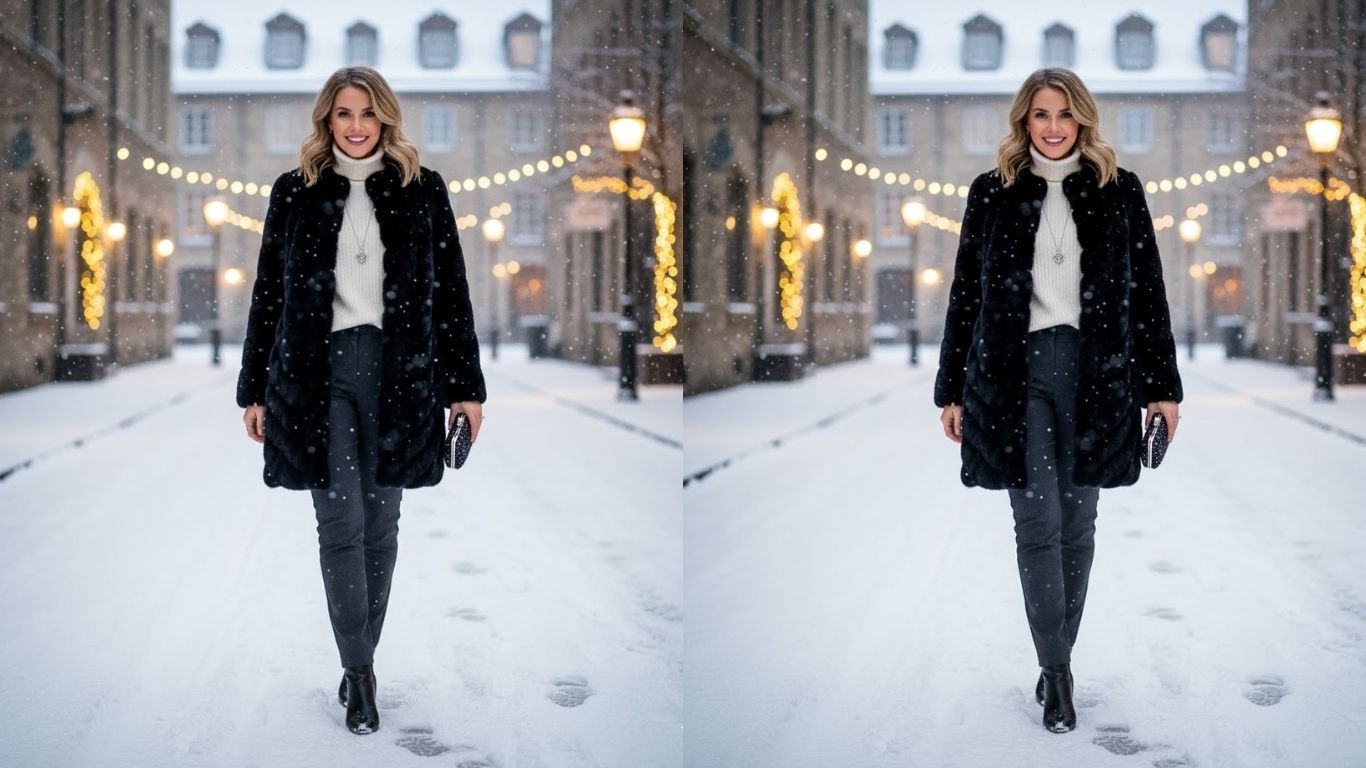 15 Black Fur Coat Outfit Ideas for Cozy and Luxurious Winter Style