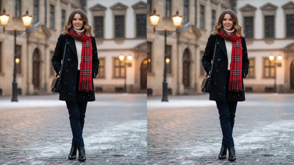 15 Black Pea Coat Outfit Ideas 