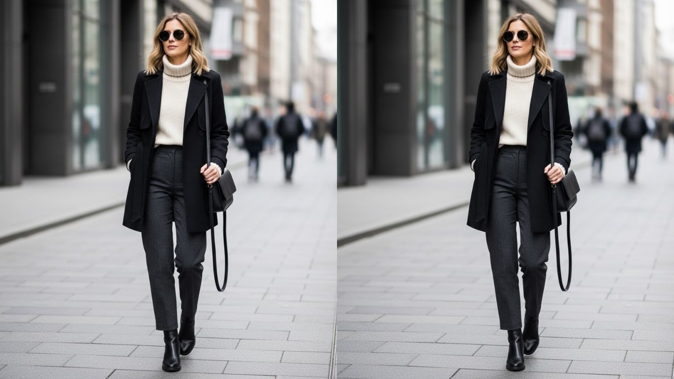 15 Black Short Trench Coat Outfit Ideas for Timeless Chic Style