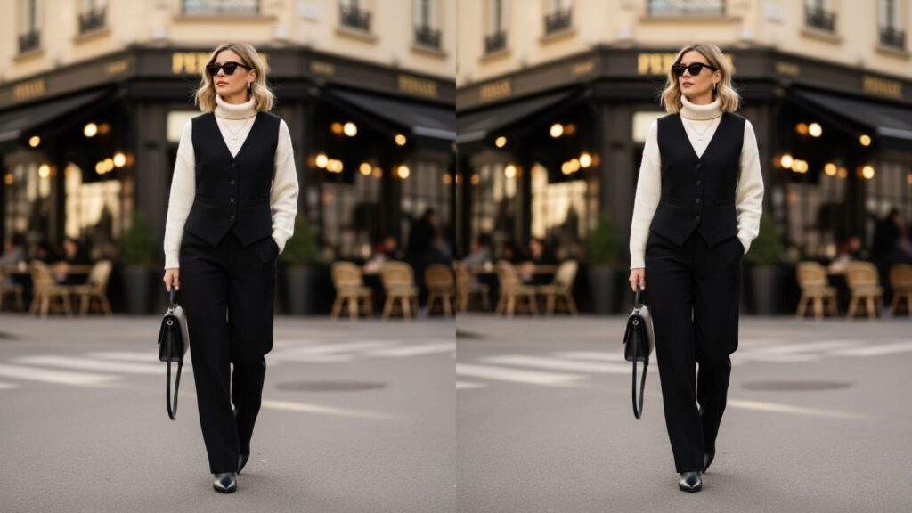 15 Black Waist Coat Outfit Ideas