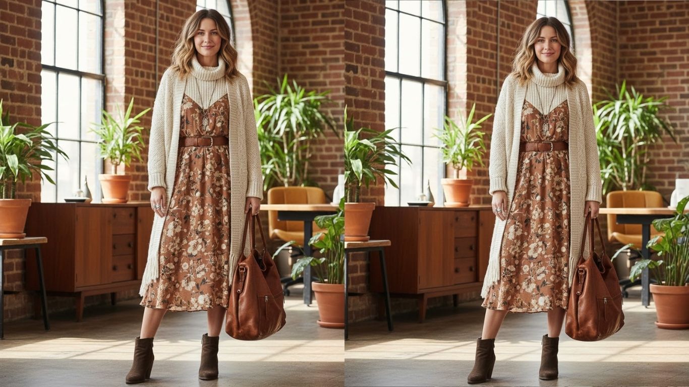 15 Boho Office Outfit Winter Ideas for Chic Workwear