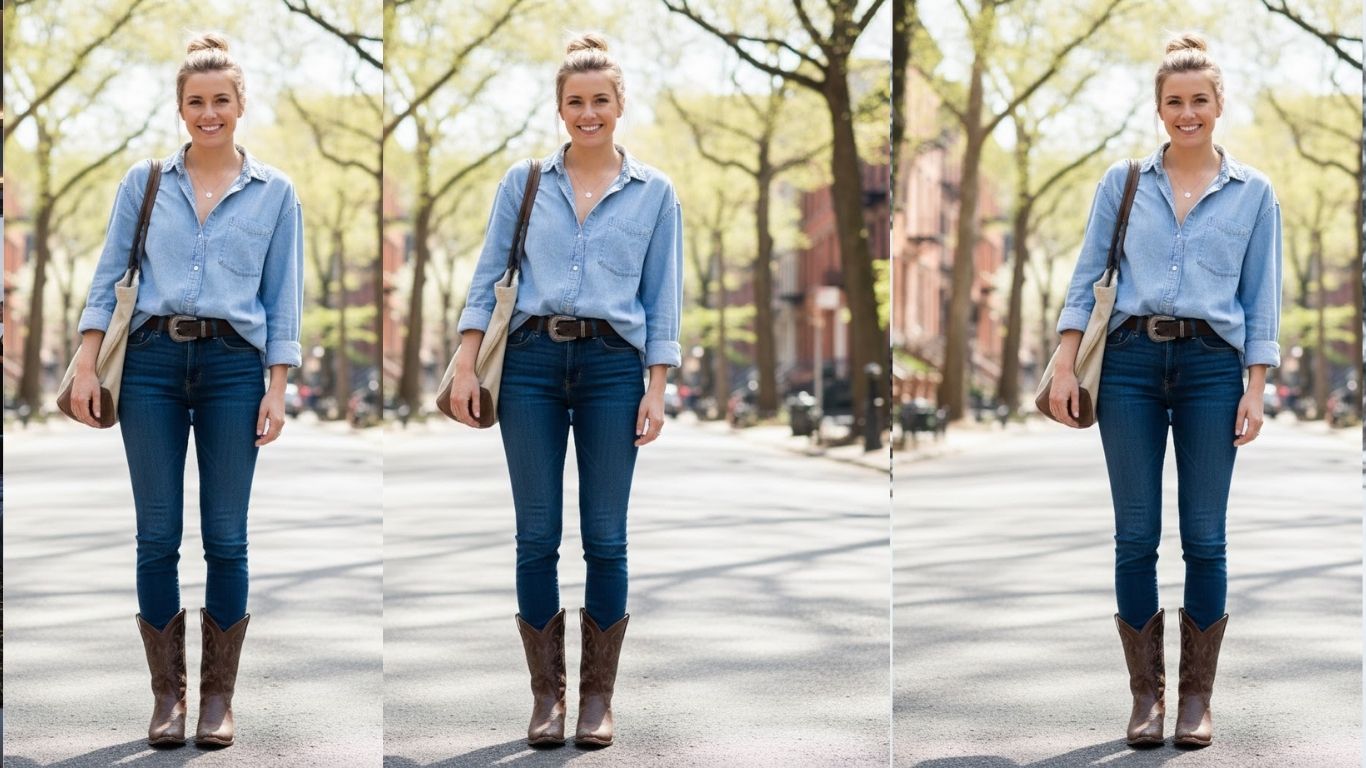 15 Casual Cowboy Boots Outfit Ideas for Everyday Comfort & Style