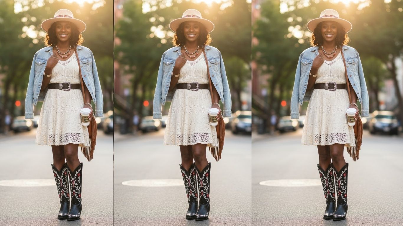 15 Cowboy Boots Outfit Ideas for Black Women