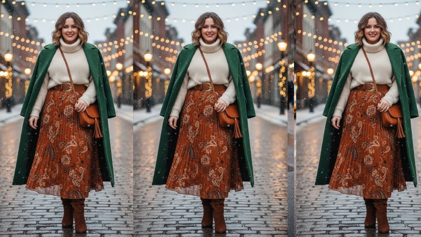 15 Cozy Plus Size Boho Winter Outfits for Effortlessly Chic Style