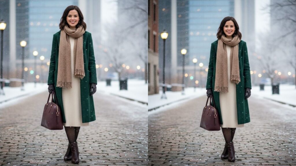 15 Deep Winter Office Outfits 