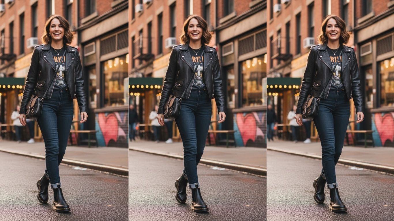 15 Dr. Marten Chelsea Boots Outfit Ideas for Cool Everyday Style