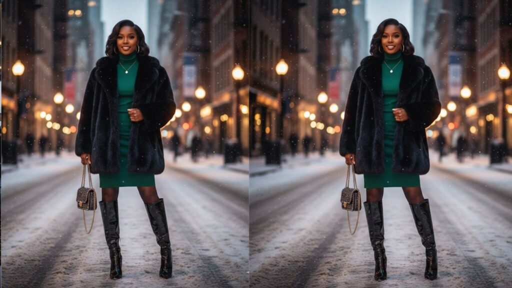 15 Fur Coat Outfits for Black Women