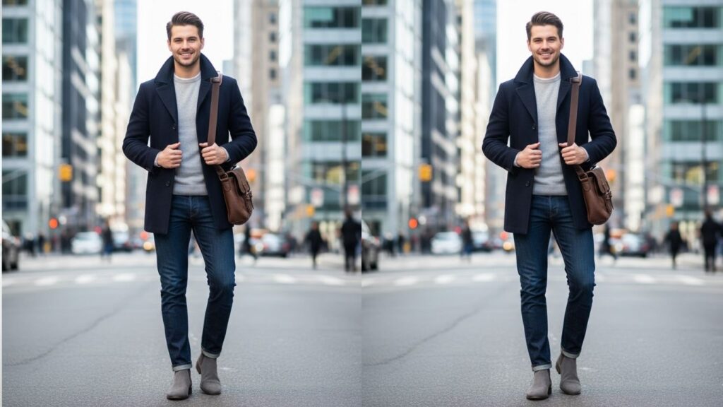 15 Grey Chelsea Boots Outfits for Men