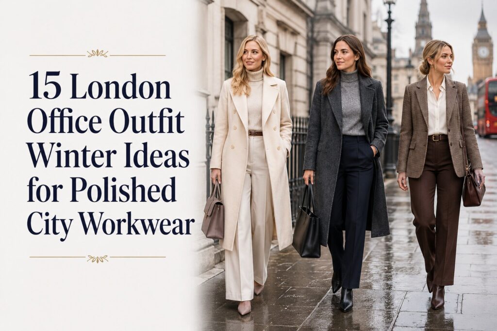 15 London Office Outfit Winter Ideas