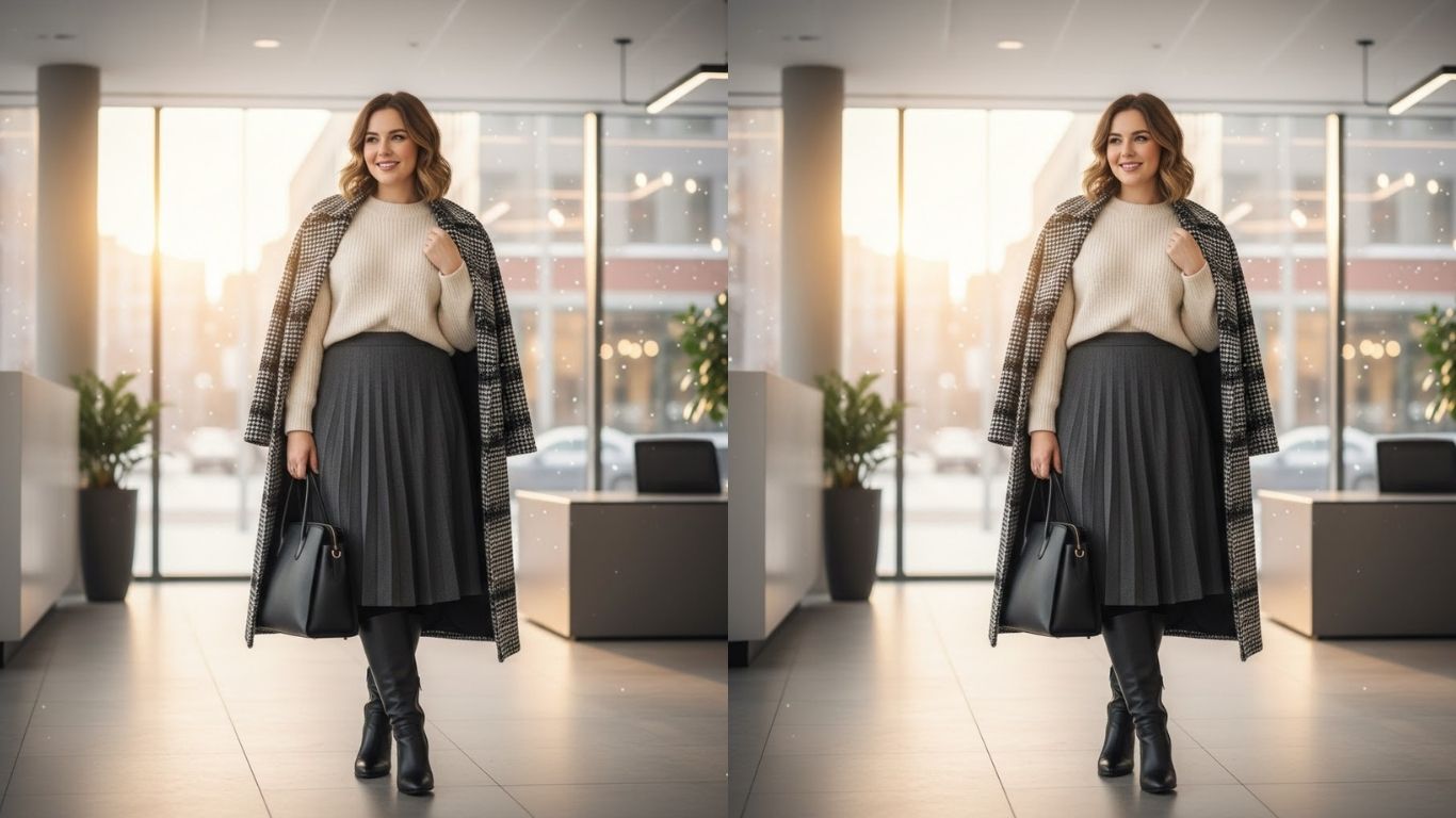 15 Midsize Office Outfit Winter Ideas for Stylish Professional Looks