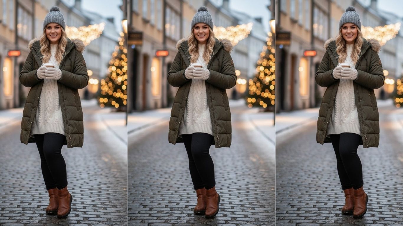 15 Plus Size Winter Legging Outfits for Effortless Style