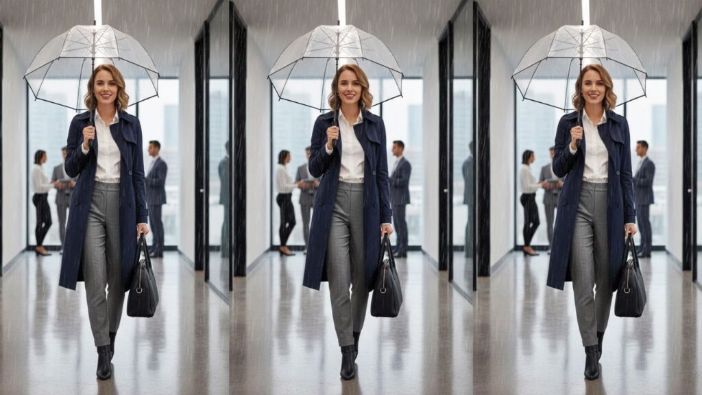 15 Rainy Day Outfit For Work Winter