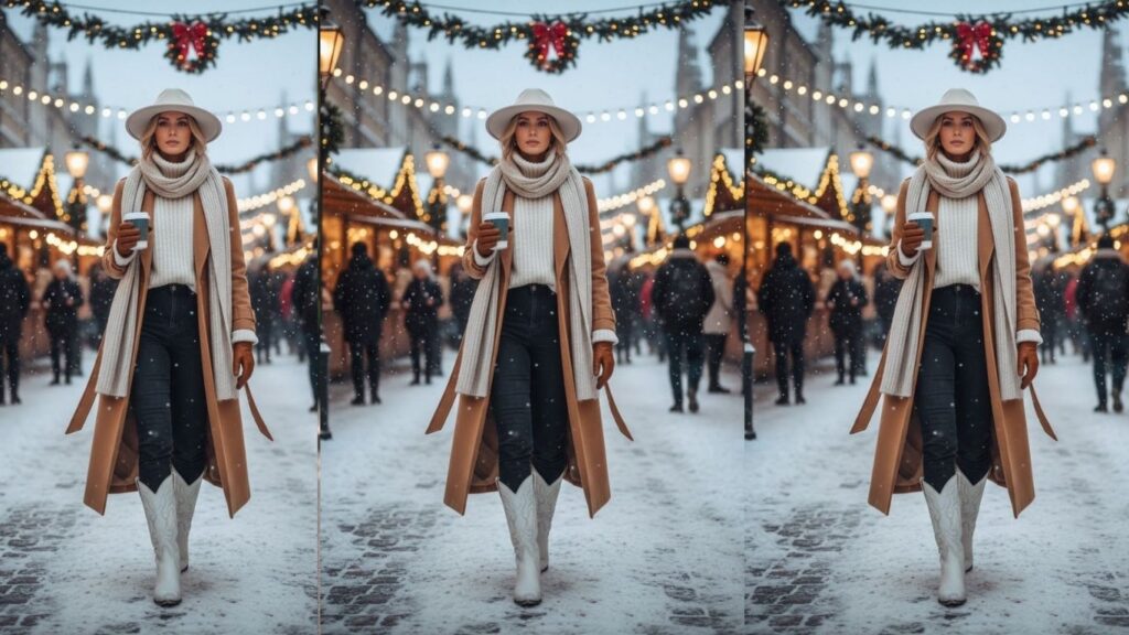 15 White Cowboy Boots Outfit Winter 