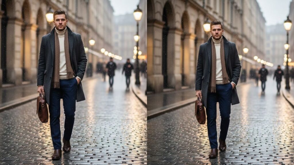 15 Winter Office Outfit Men Ideas