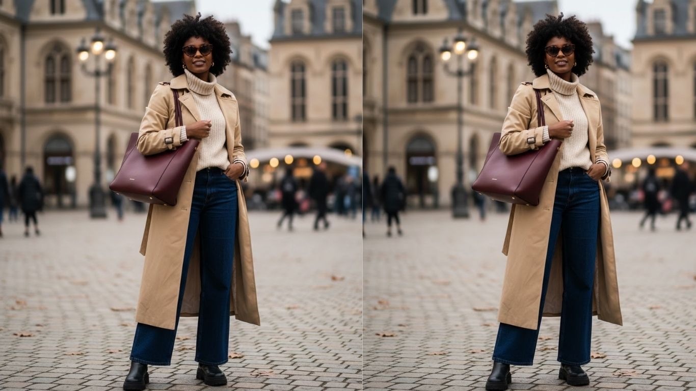 15 Trench Coat Outfit Ideas for Black Women with Timeless Style