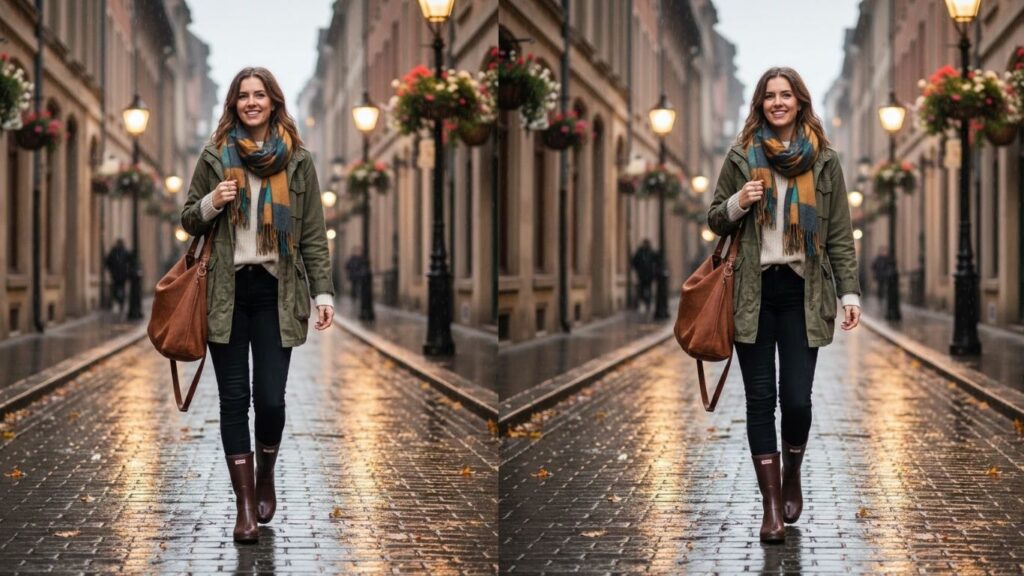 15 Ankle Rain Boots Outfits