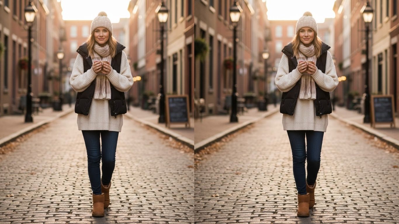15 Ankle UGG Boots Outfit Ideas for Cozy, Stylish Everyday Wear