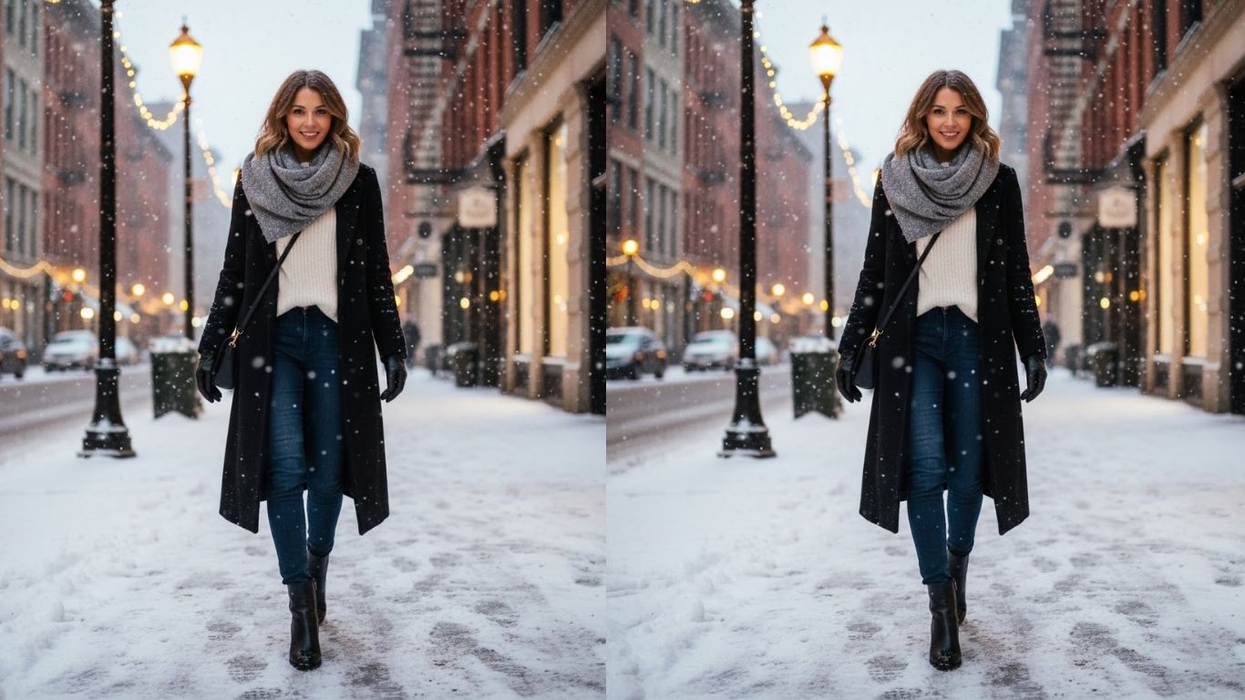 15 Black Ankle Boots Outfit Ideas for Stylish Winter Everyday Wear