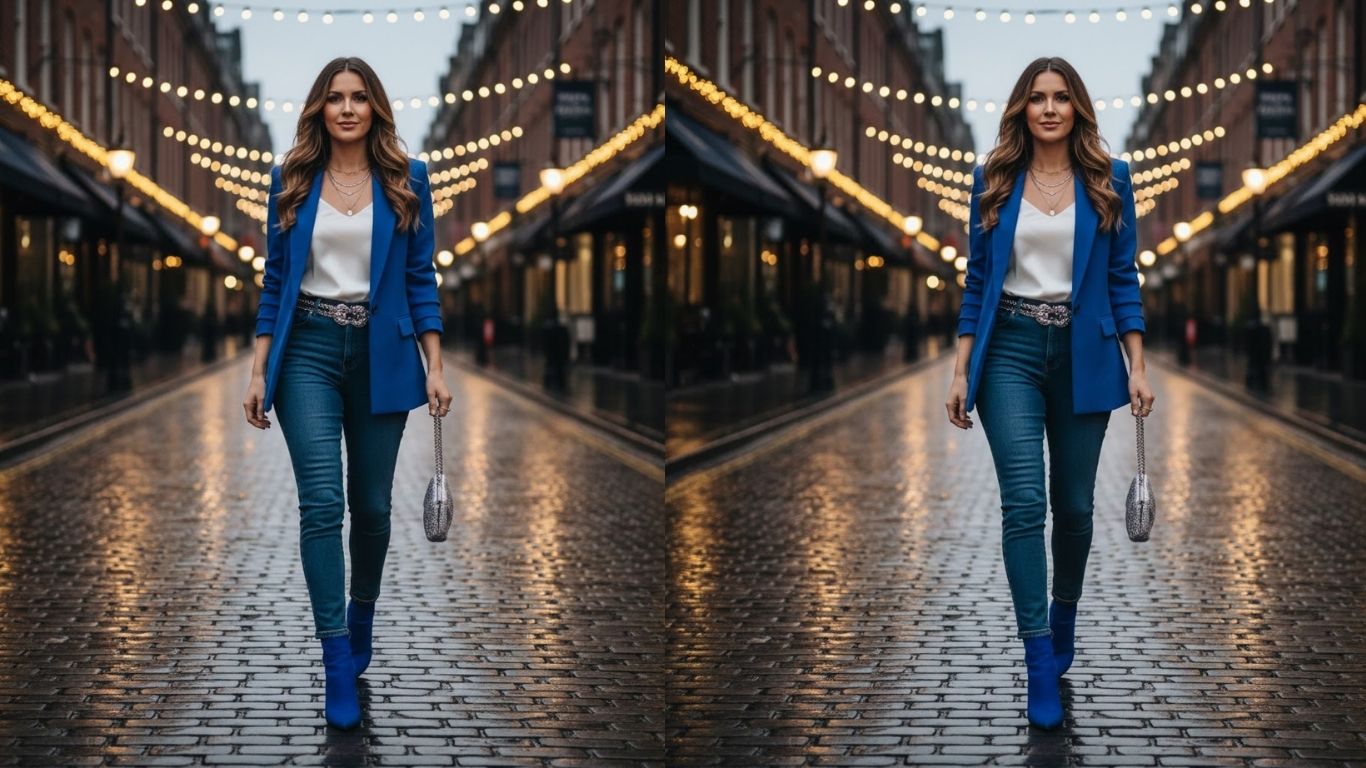 15 Blue Ankle Boots Outfit Ideas for Stylish and Confident Looks