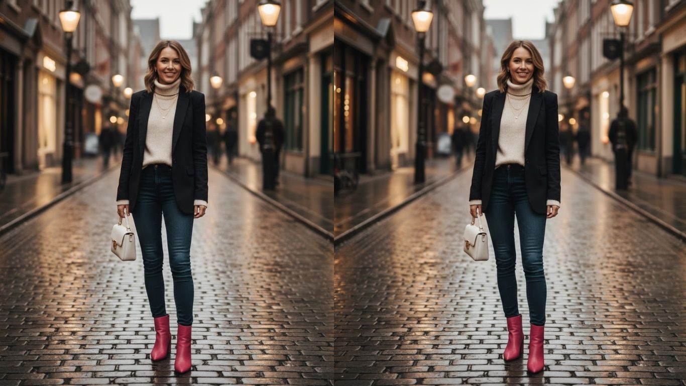 15 Pink Ankle Boots Outfits for Chic, Confident Everyday Style