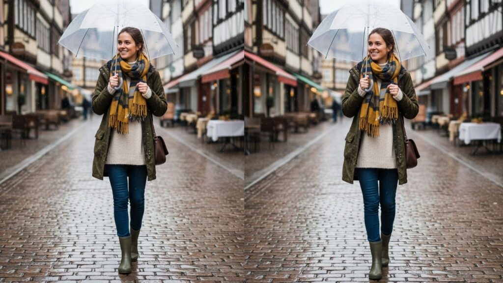 15 Rainy Day Boots Outfit Ideas