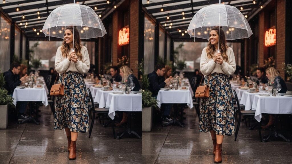 15 Rainy Day Brunch Outfit Ideas 