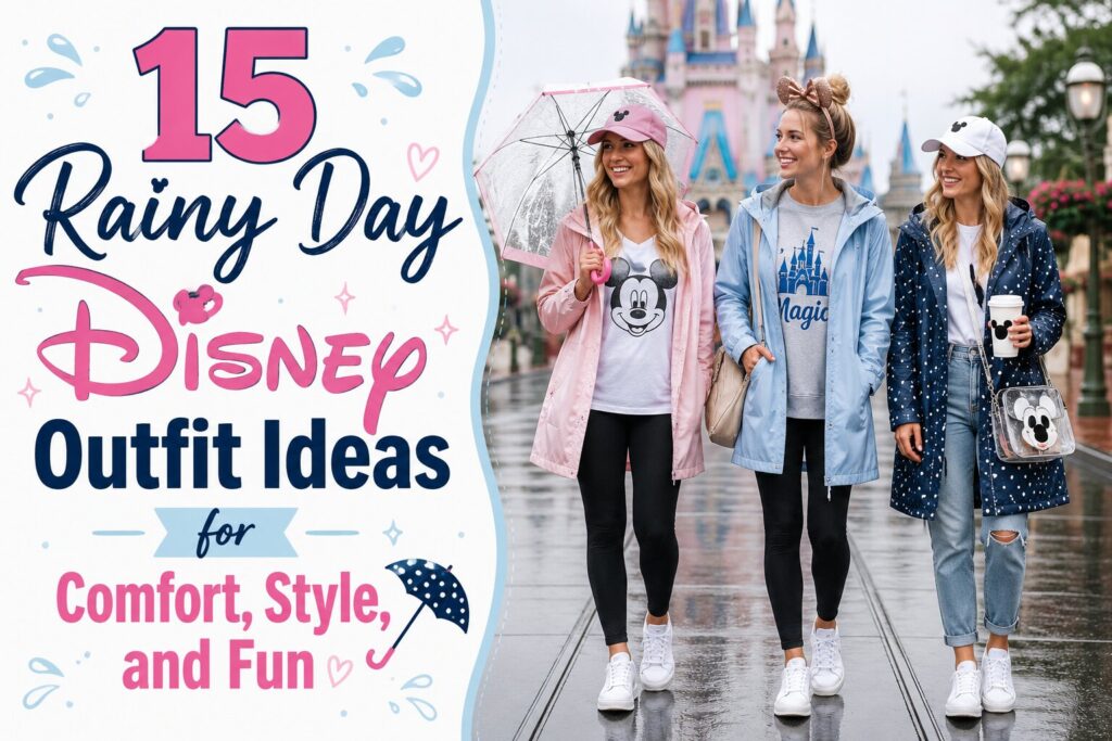 15 Rainy Day Disney Outfit Ideas