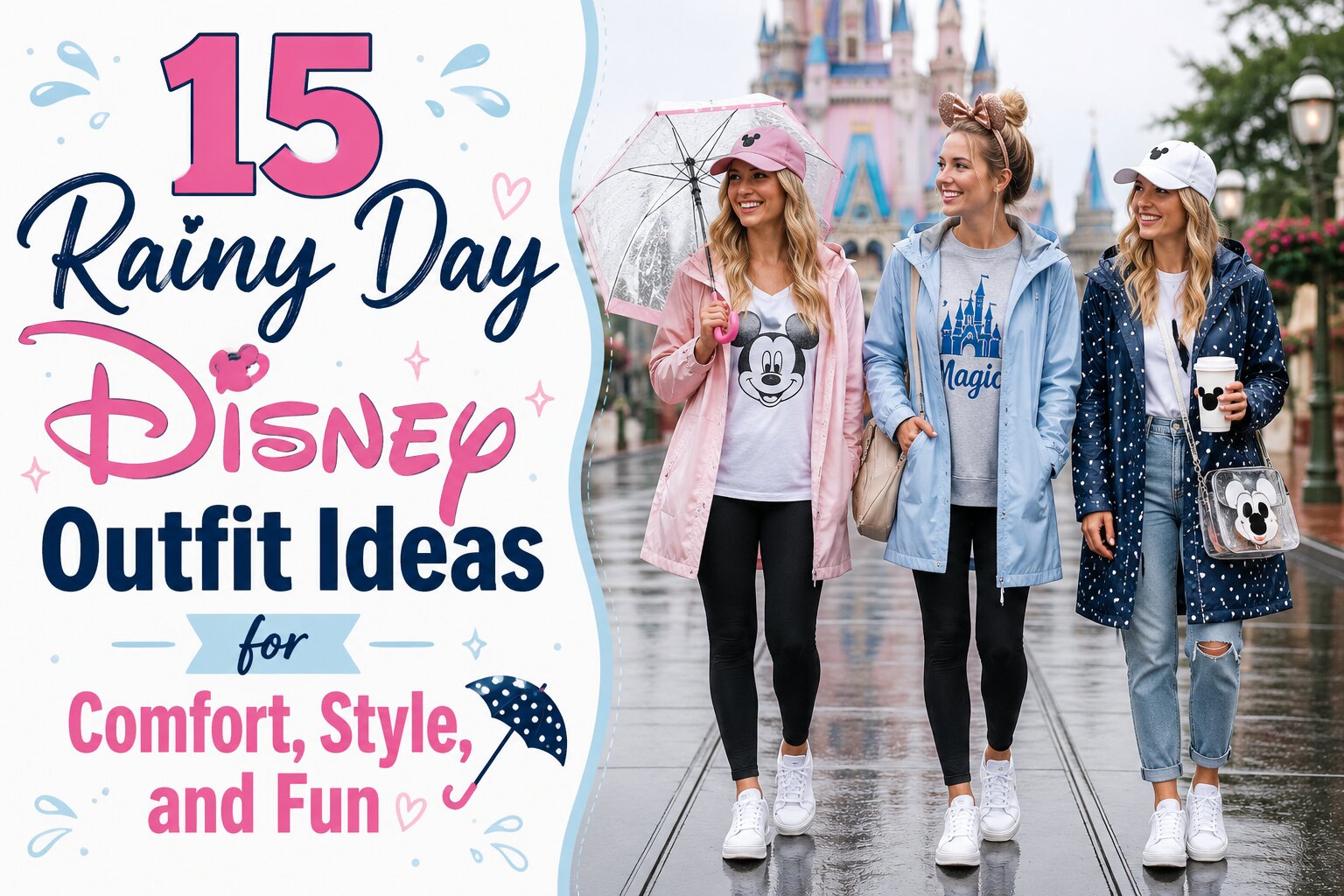 15 Rainy Day Disney Outfit Ideas for Comfort, Style, and Fun