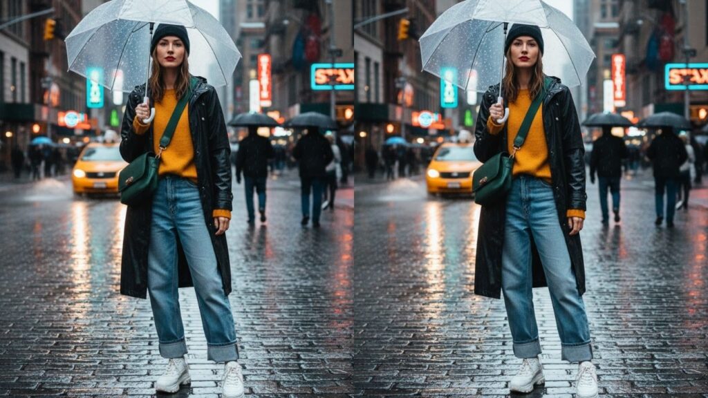 15 Rainy Day Outfit Street Style Ideas 