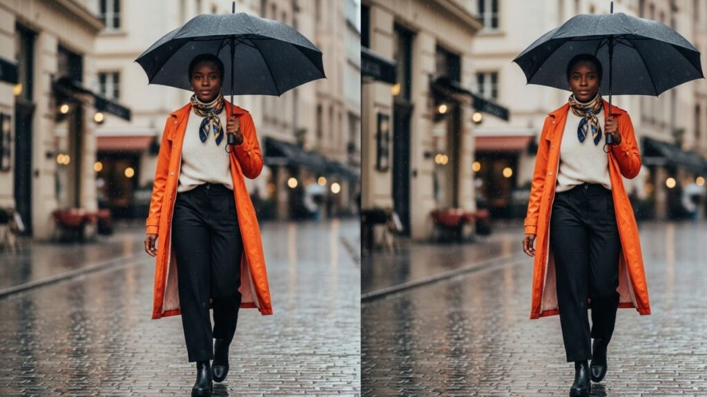 15 Rainy Day Outfits for Black Women 