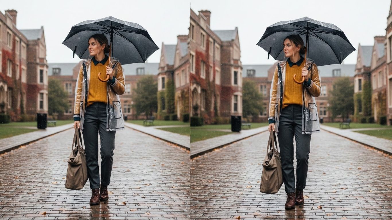 15 Rainy Day Teacher Outfits for Comfort, Style, and Practicality
