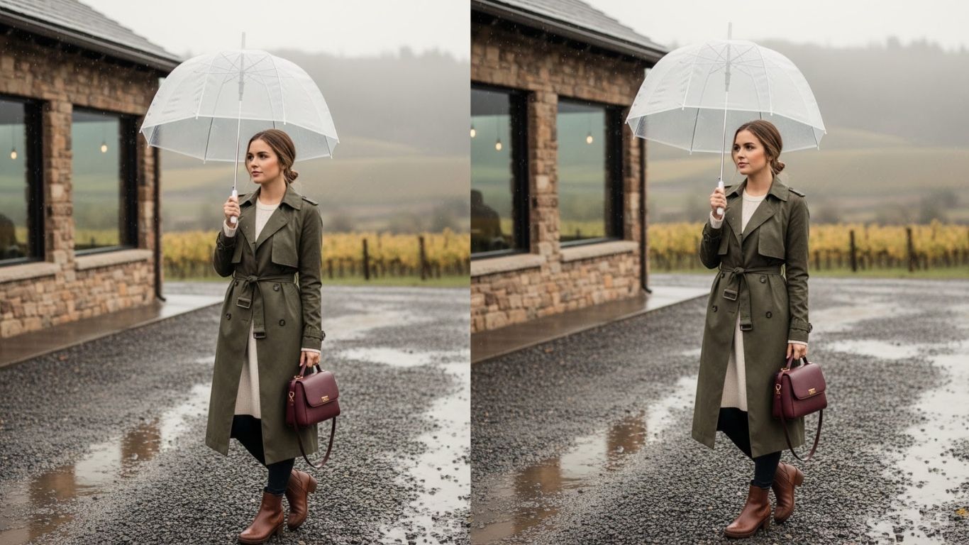 15 Rainy Day Winery Outfits for Chic Comfort and Elegant Style