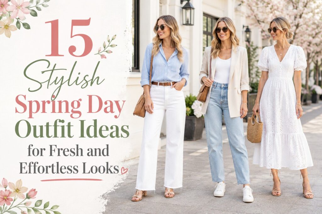 15 Stylish Spring Day Outfit Idea