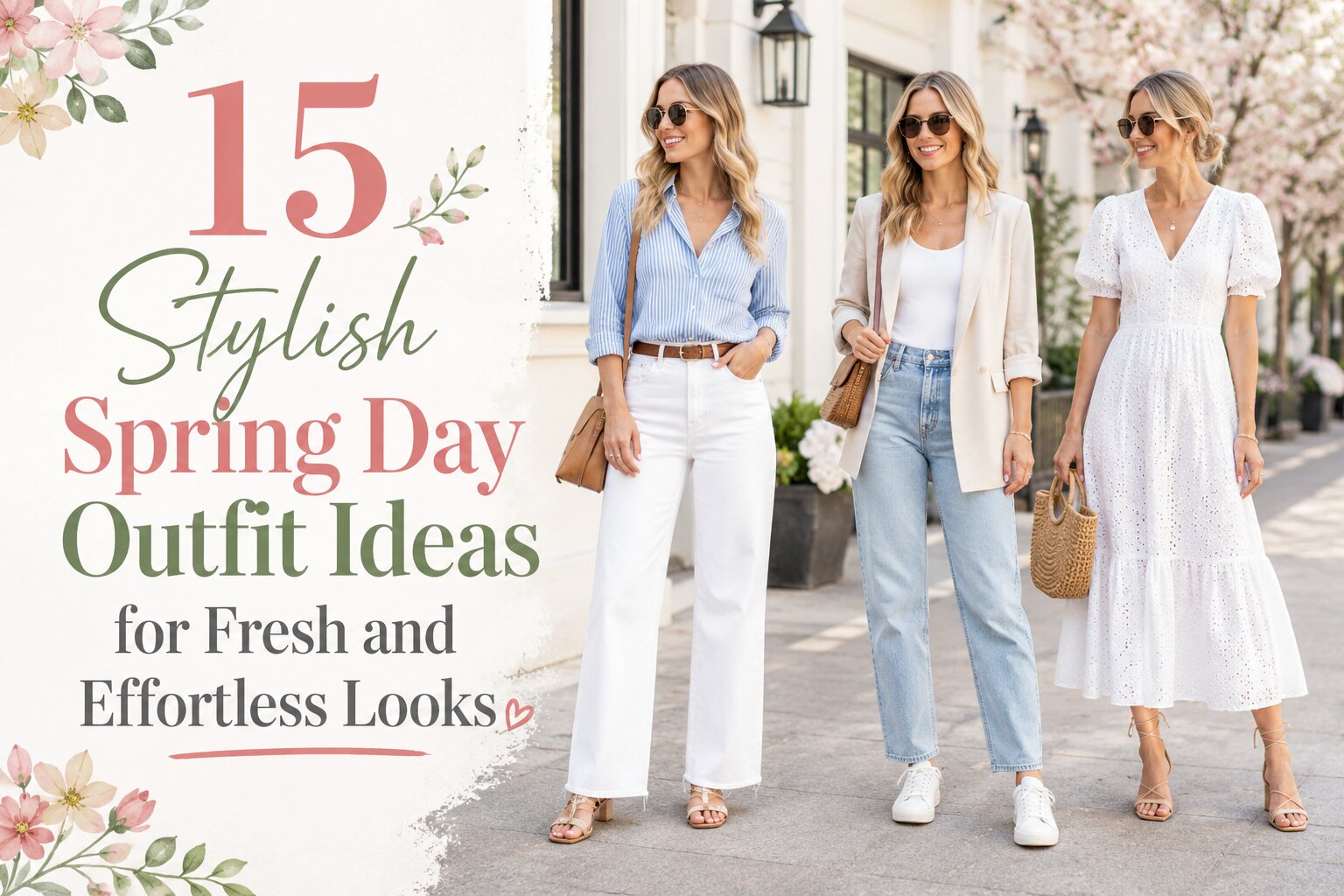 15 Stylish Spring Day Outfit Ideas for Fresh and Effortless Looks