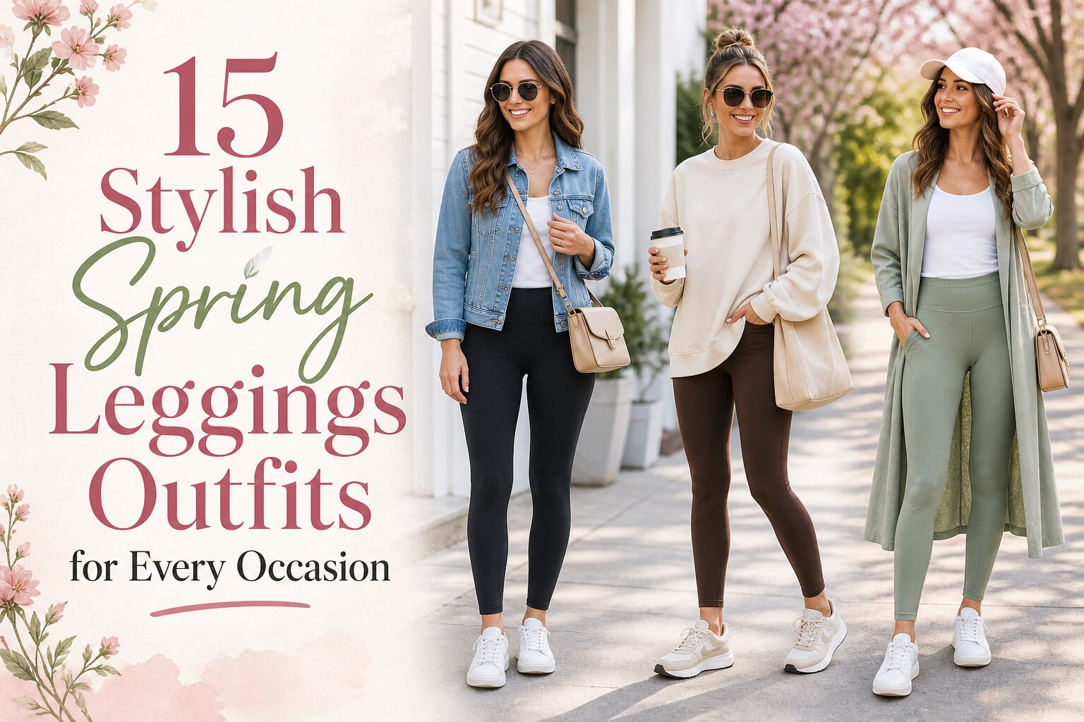 15 Stylish Spring Leggings Outfits for Every Occasion