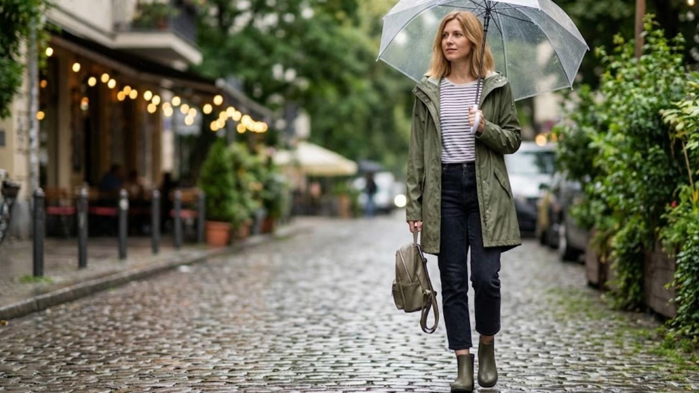 15 Summer Rainy Day Outfit Ideas for Cool, Comfortable Style