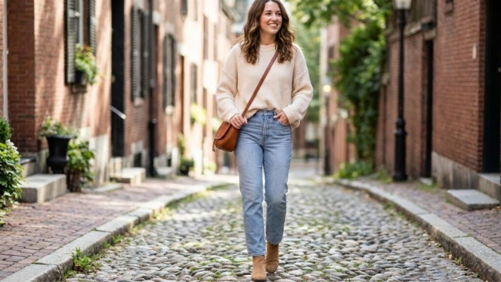 15 Tan Ankle Boots Outfit Ideas