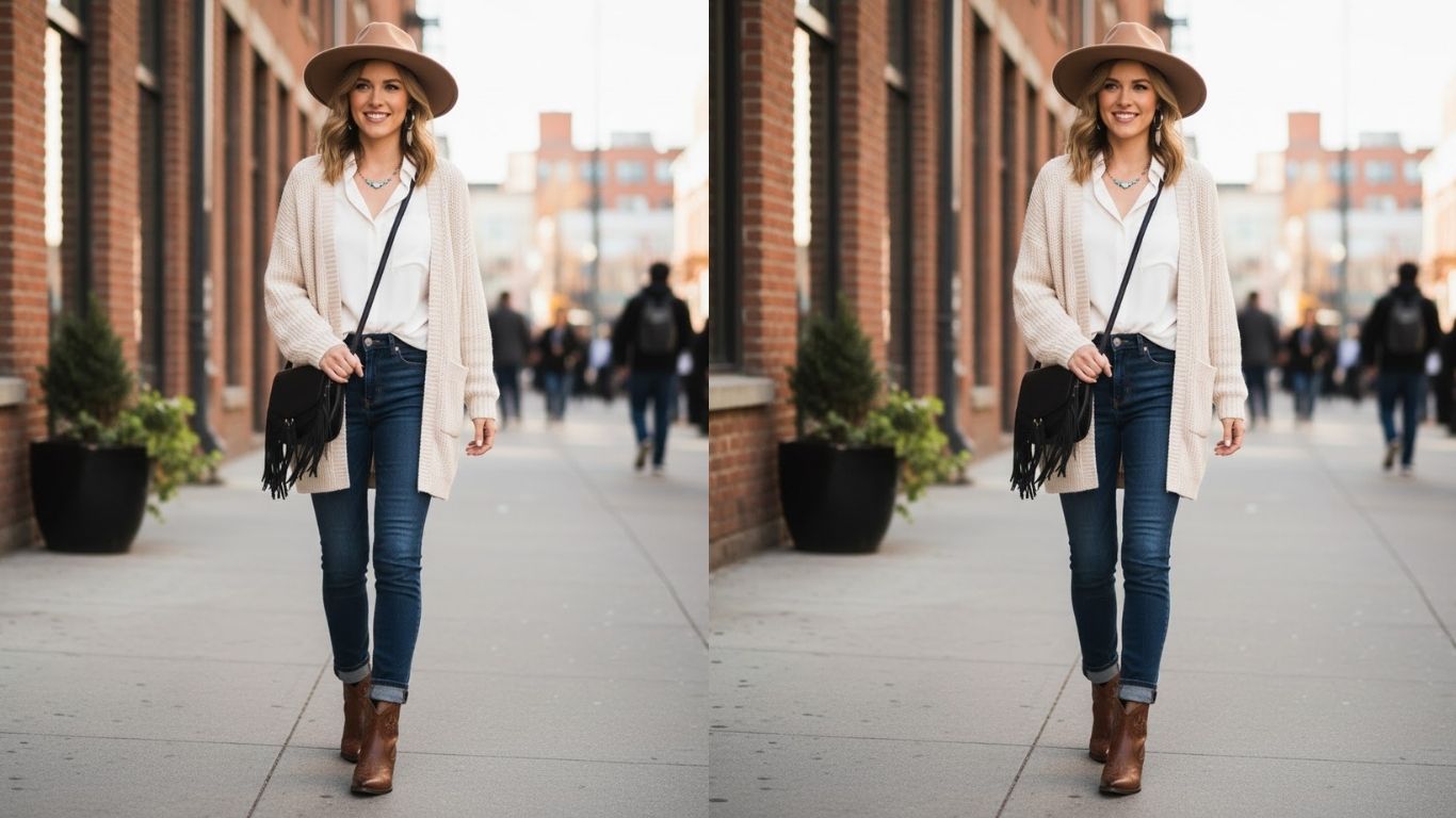 15 Western Ankle Boots Outfit Ideas for Effortless Modern Style