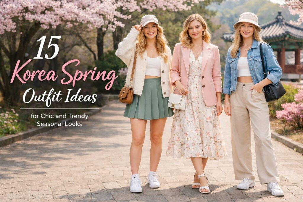 15 Korea Spring Outfit Ideas