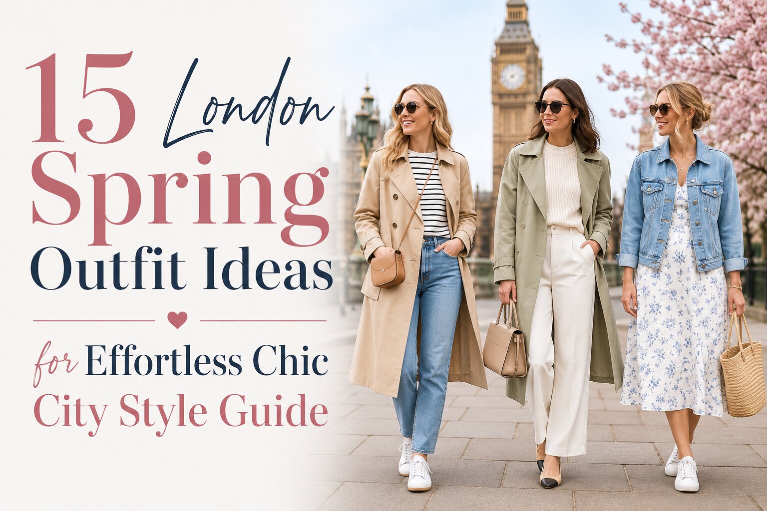 15 London Spring Outfit Ideas for Effortless Chic City Style Guide