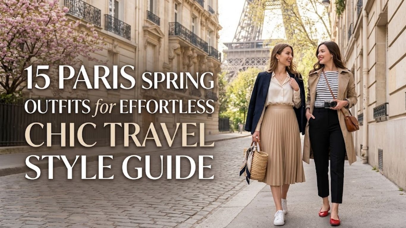 15 Paris Spring Outfits for Effortless Chic Travel Style Guid