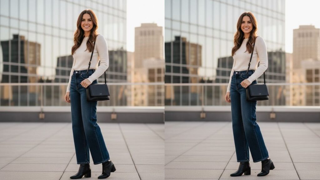 What Shoes to Wear With Wide Leg Jeans